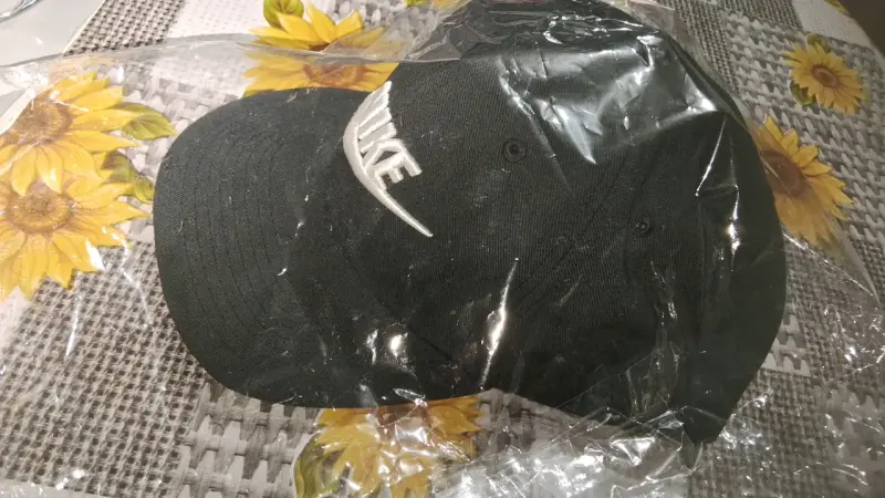 Gorra negra Nike nueva sin etiqueta