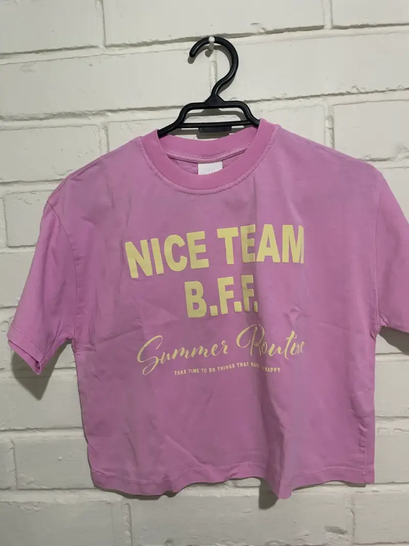 Polera rosa Nice Team B.F.F. - 1