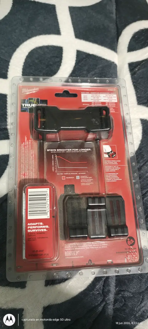 Linterna frontal Milwaukee recargable - 2