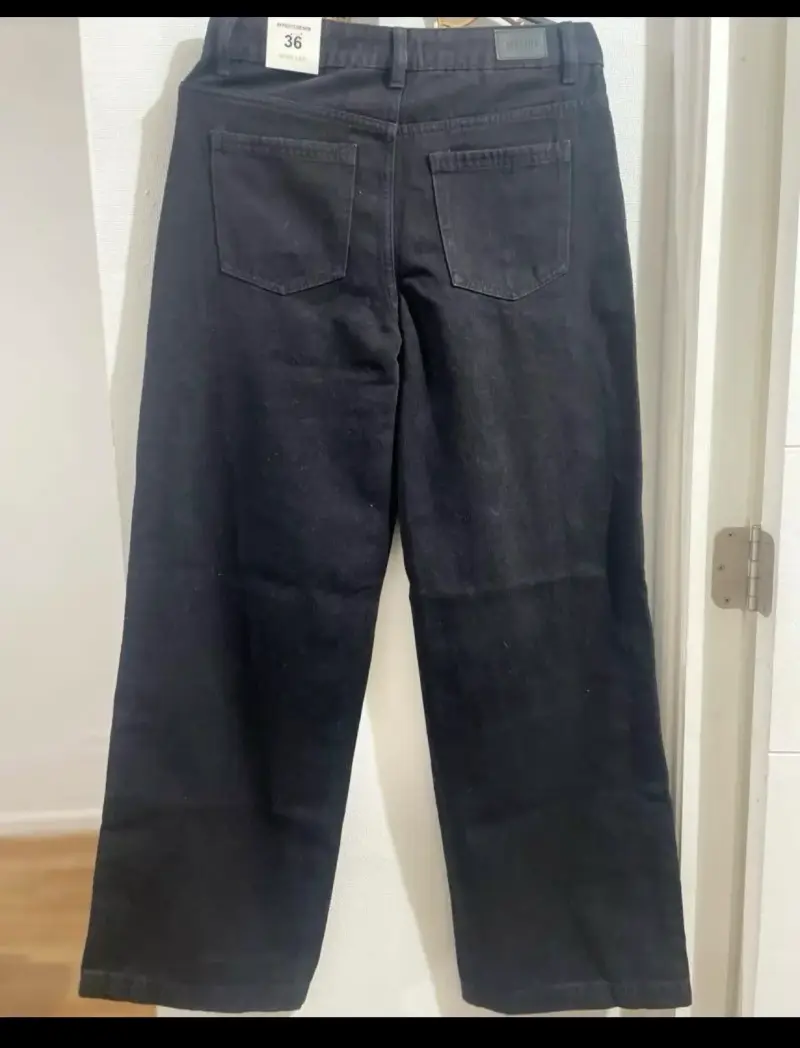 Jeans negros para mujer talla 36 - 3