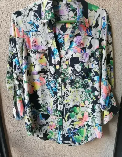 Blusa veraniega floral multicolor - miniatura 6