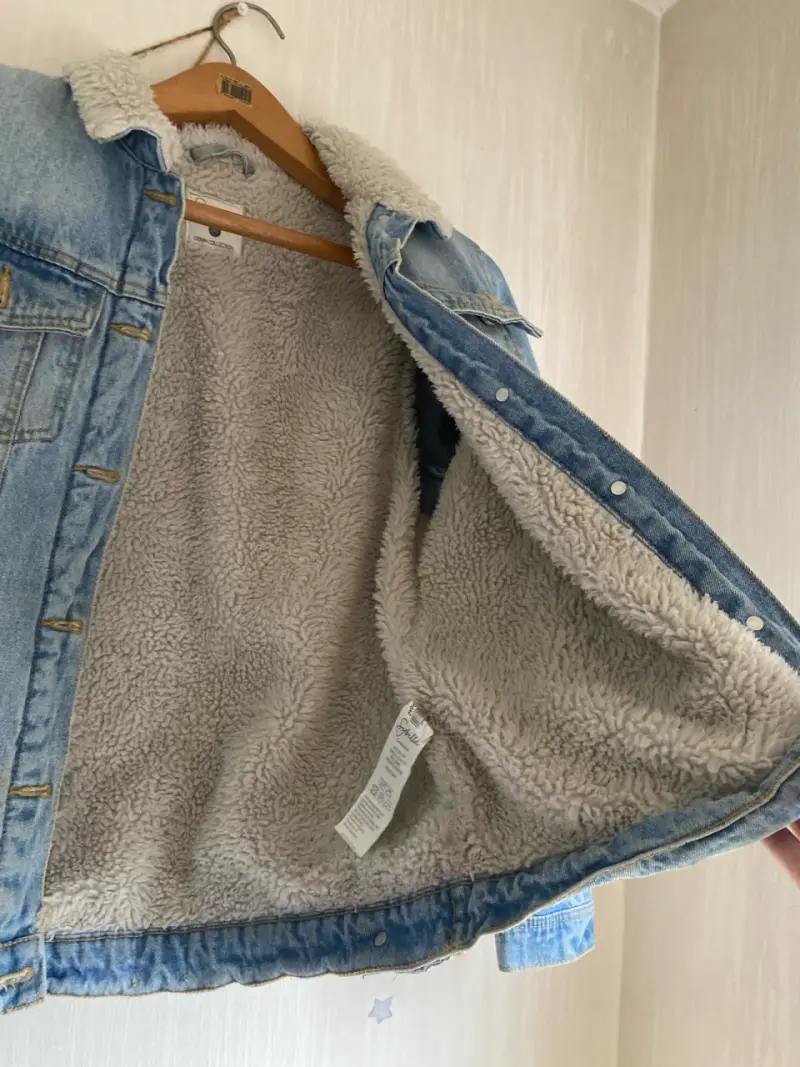 Chaqueta de mezclilla con forro - 2