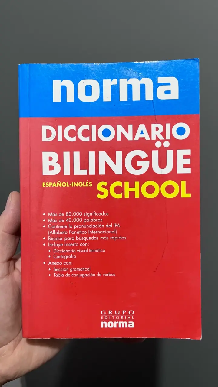Diccionario bilingüe escolar Norma - 2