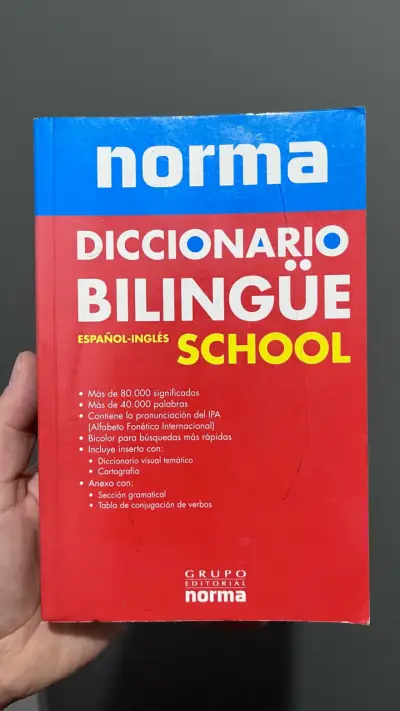 Diccionario bilingüe escolar Norma - miniatura 2