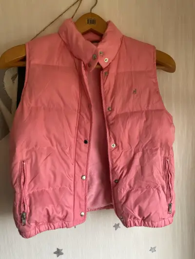 Chaqueta puff rosada - miniatura 1