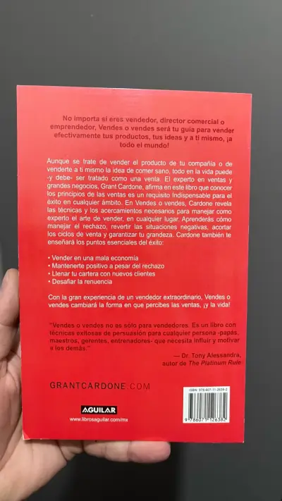 Libro 'Vendes o Vendes' de Grant Cardone - miniatura 2