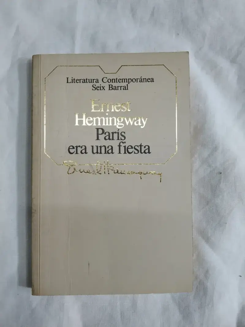 Libro 'París era una Fiesta' de Ernest Hemingway - 1