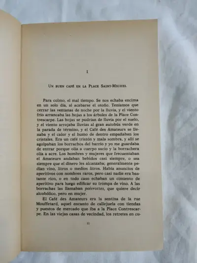 Libro 'París era una Fiesta' de Ernest Hemingway - miniatura 3