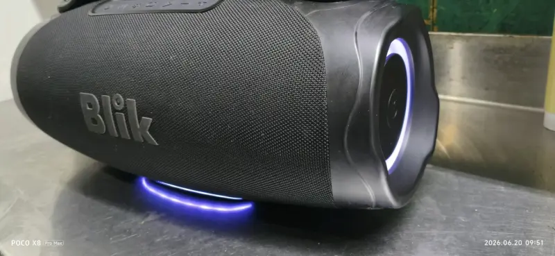 Parlante Bluetooth Portátil Blik Powerboost 180W - 5