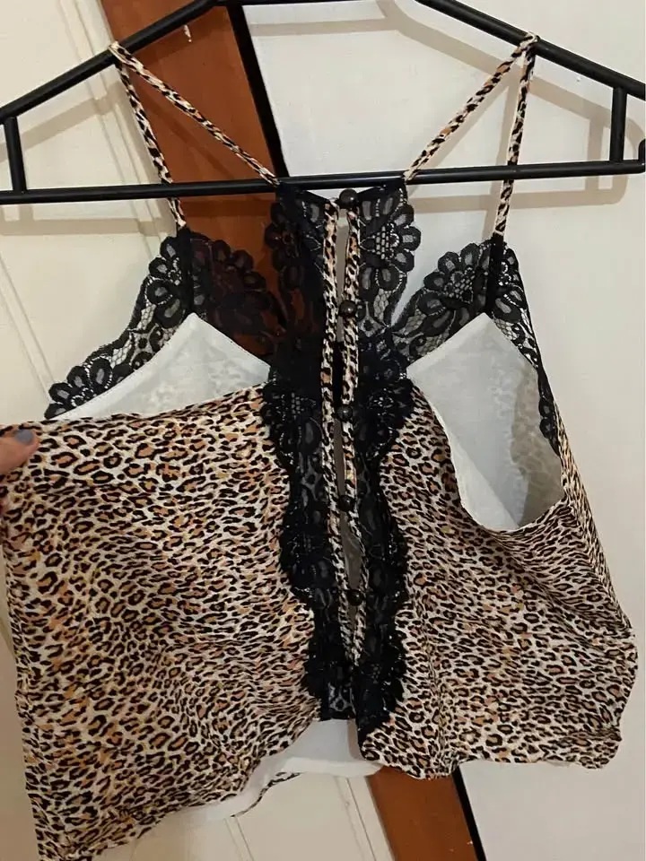 Top lencero animal print - 2