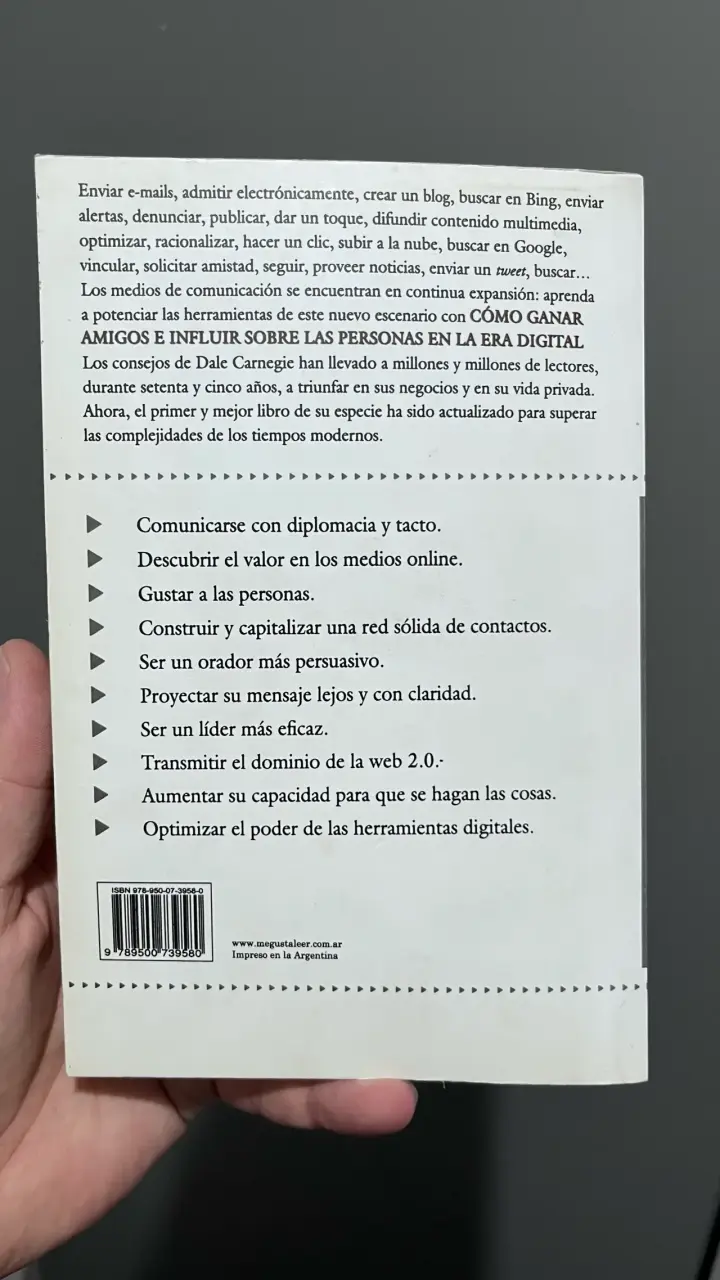 Libro Cómo ganar amigos - Dale Carnegie - 2
