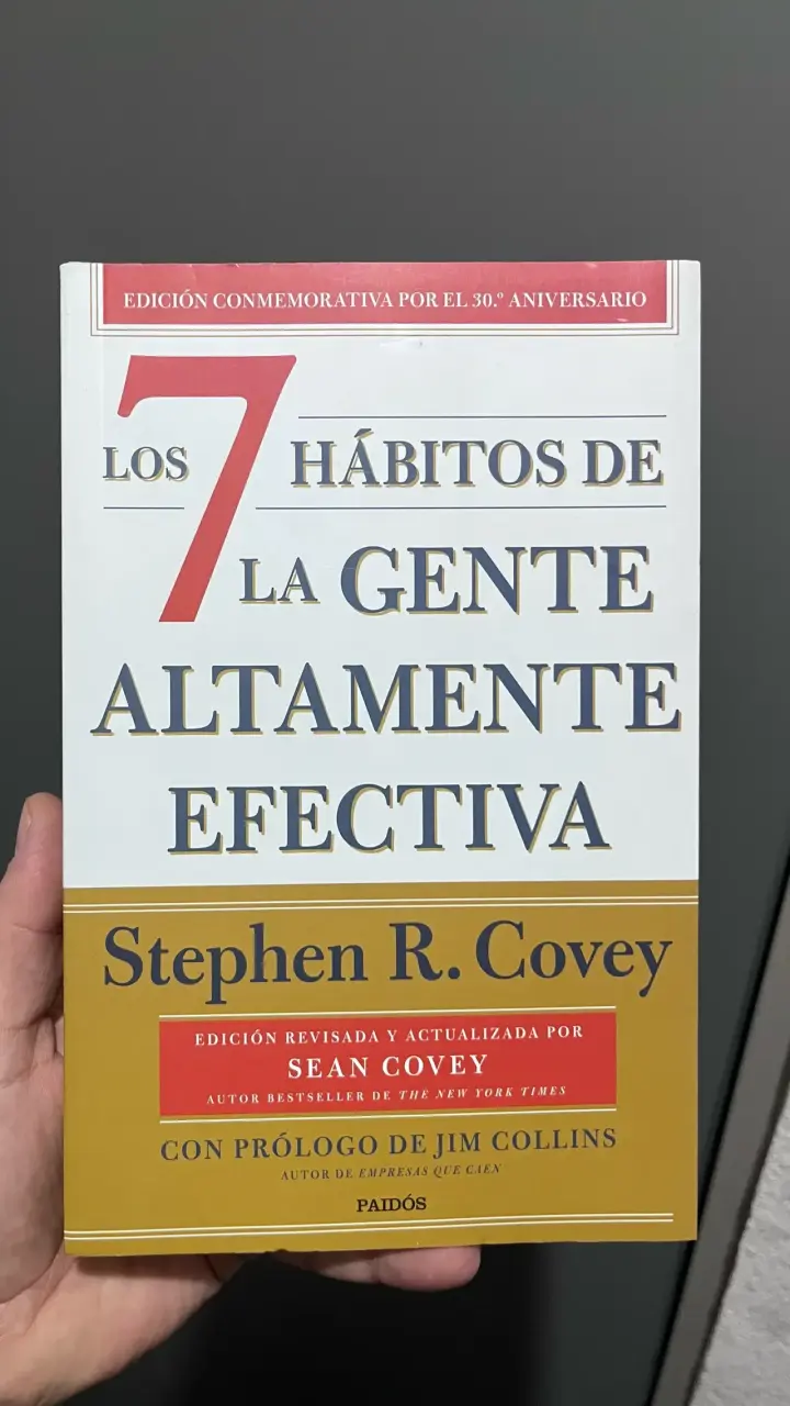 Libro Los 7 Hábitos de la Gente Altamente Efectiva - 1