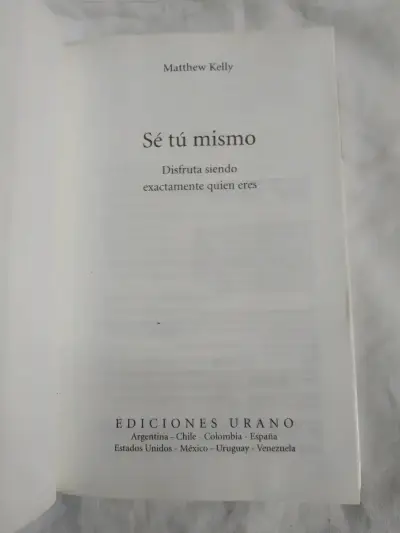 Libro Sé Tú Mismo de Matthew Kelly - miniatura 3