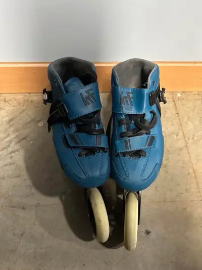 Patines en línea azules - miniatura 4