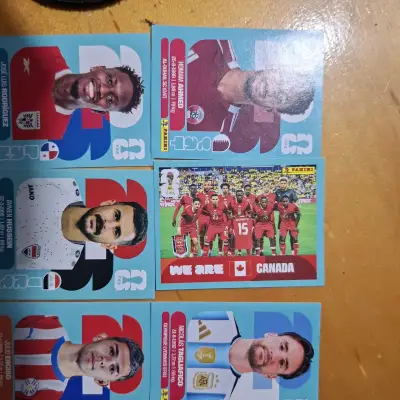 Lote de estampillas de fútbol - miniatura 1