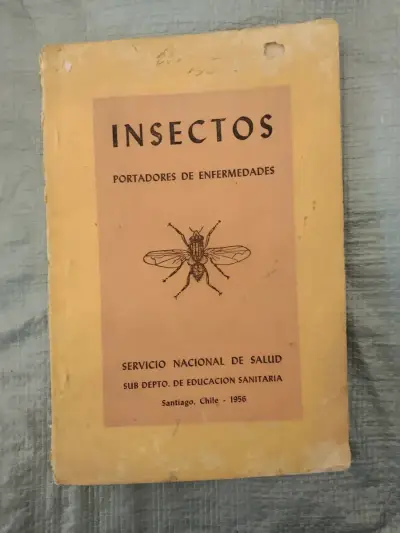 Libro Insectos Portadores De Enfermedades En Chile - miniatura 1