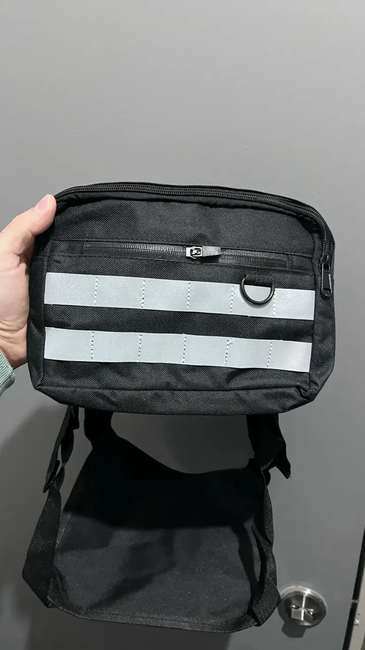 Bolso pechera multifuncional negro - 3