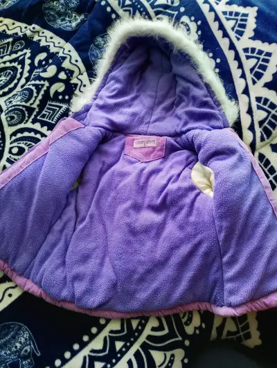 Chaqueta cotelé para niña - miniatura 2