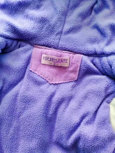 Chaqueta cotelé para niña - miniatura 3