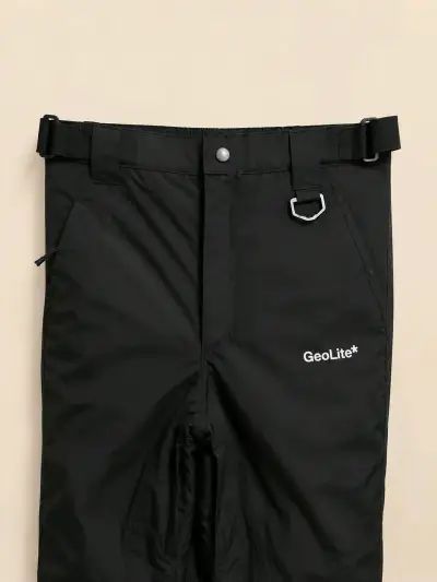 Pantalones térmicos negros GeoLite - miniatura 1