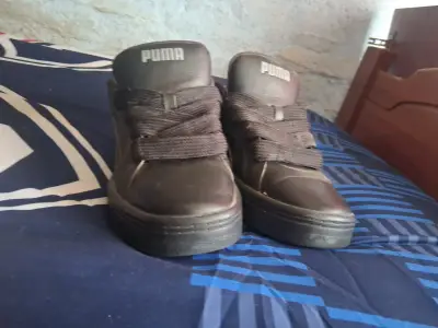 Zapatillas negras Puma - miniatura 2