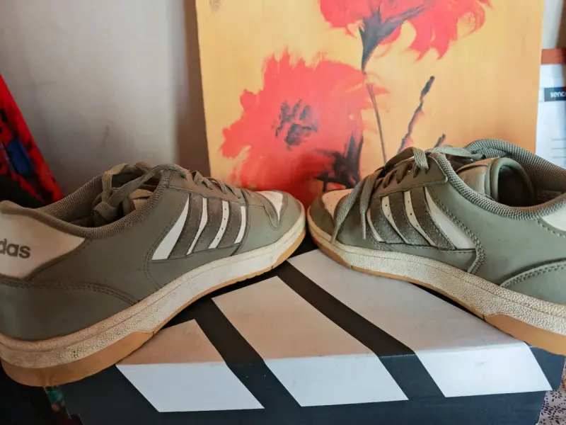 Zapatillas Adidas verdes grisáceo - 5