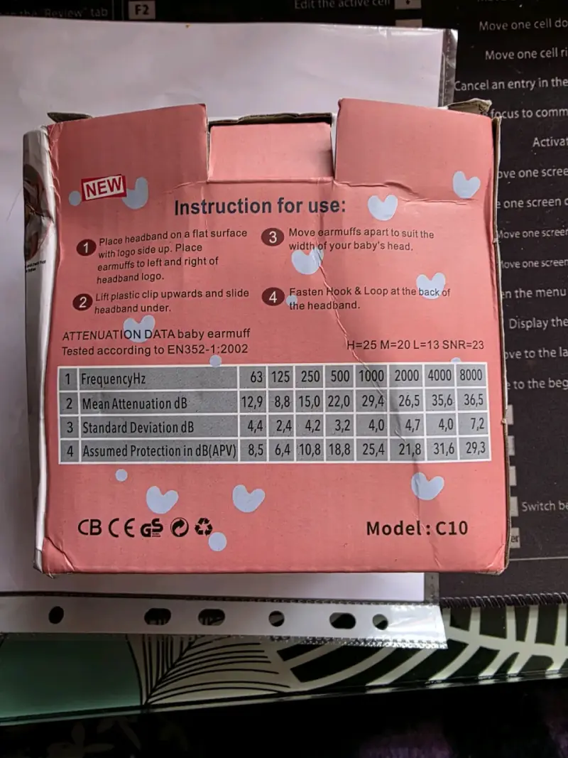 Orejeras para bebé antiruido - 2