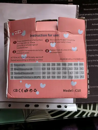 Orejeras para bebé antiruido - miniatura 2