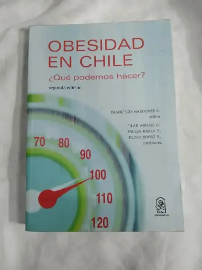 Libro Obesidad En Chile ¿ Qué Podemos Hacer? - miniatura 1