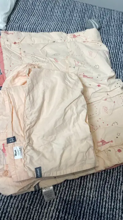 Ropa de cama infantil rosa - miniatura 3