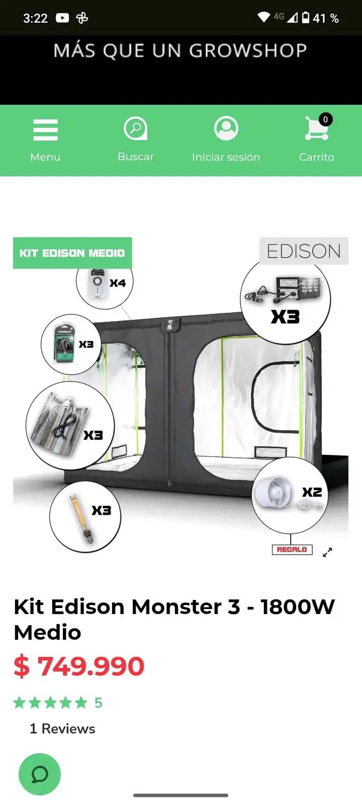 Kit Edison Monster 3 1800W