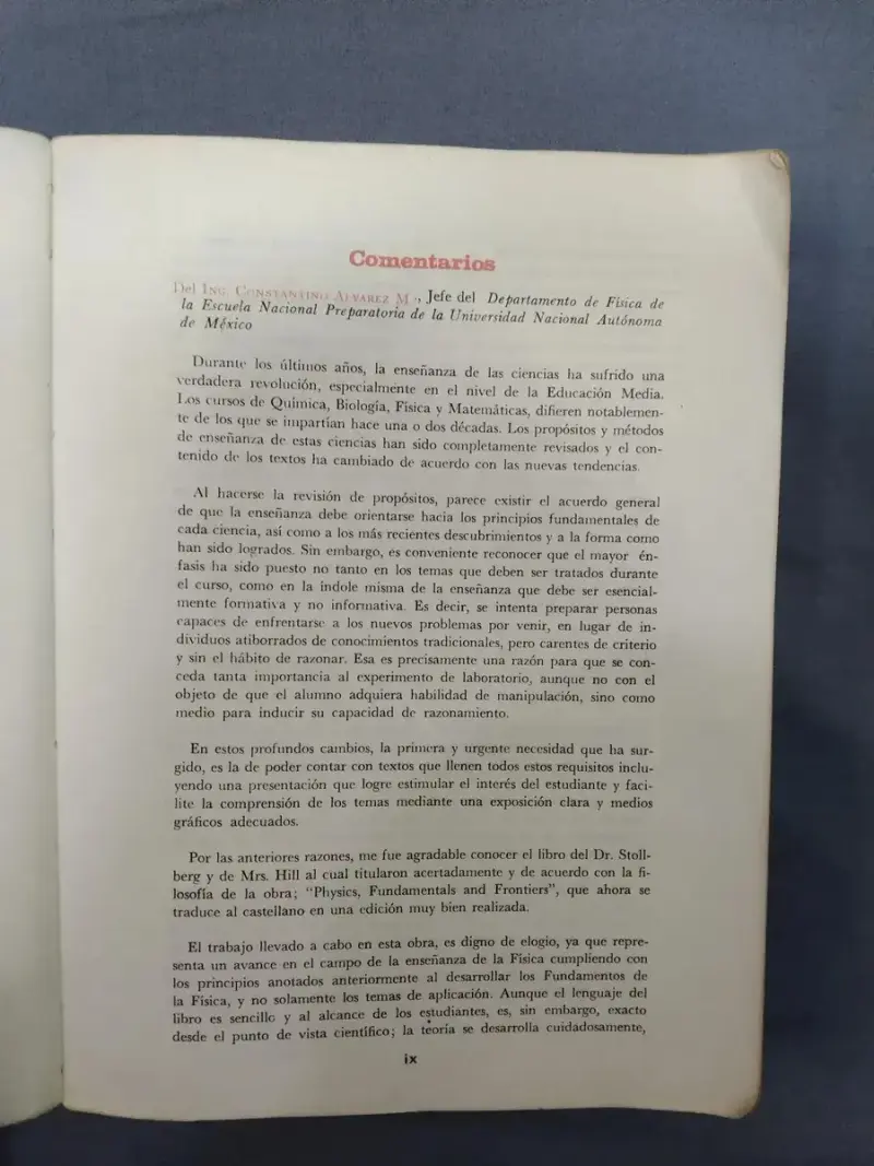 Libro Física Fundamentos Y Fronteras De Stollberg - 5