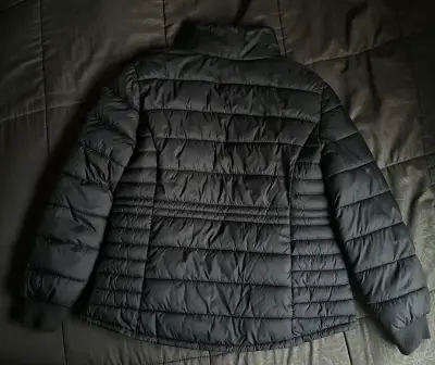 parka negra reversible - miniatura 2