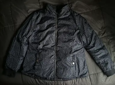 parka negra reversible - miniatura 3