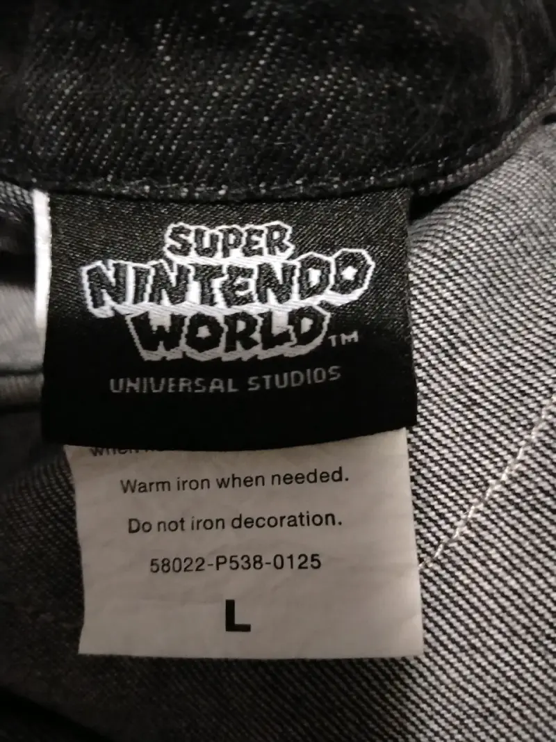 Chaqueta de mezclilla negra Bowser's Challenge - 3