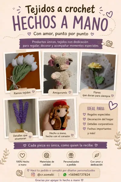 Amigurumis tejidos a crochet - miniatura 1