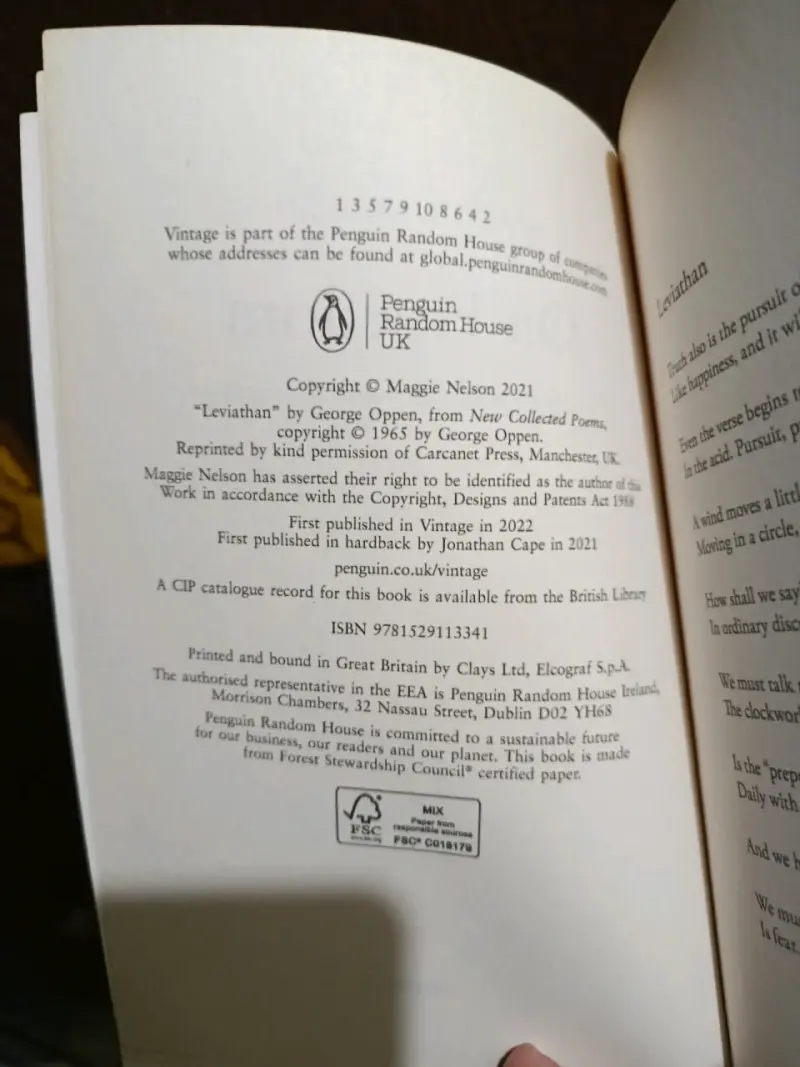 Libro 'On Freedom' de Maggie Nelson - 4