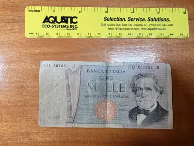 Billete antiguo 1000 liras - miniatura 1