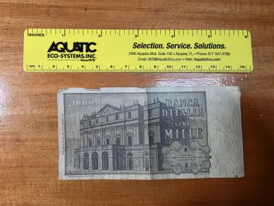 Billete antiguo 1000 liras - miniatura 2