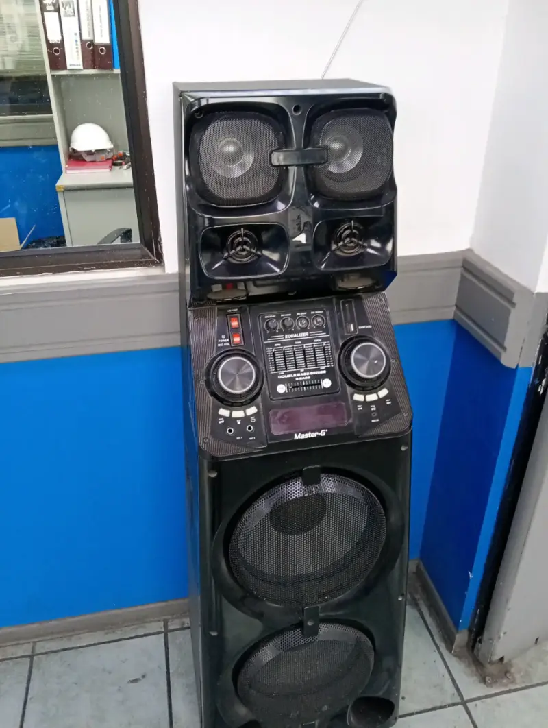 Torre de sonido Master-G doble