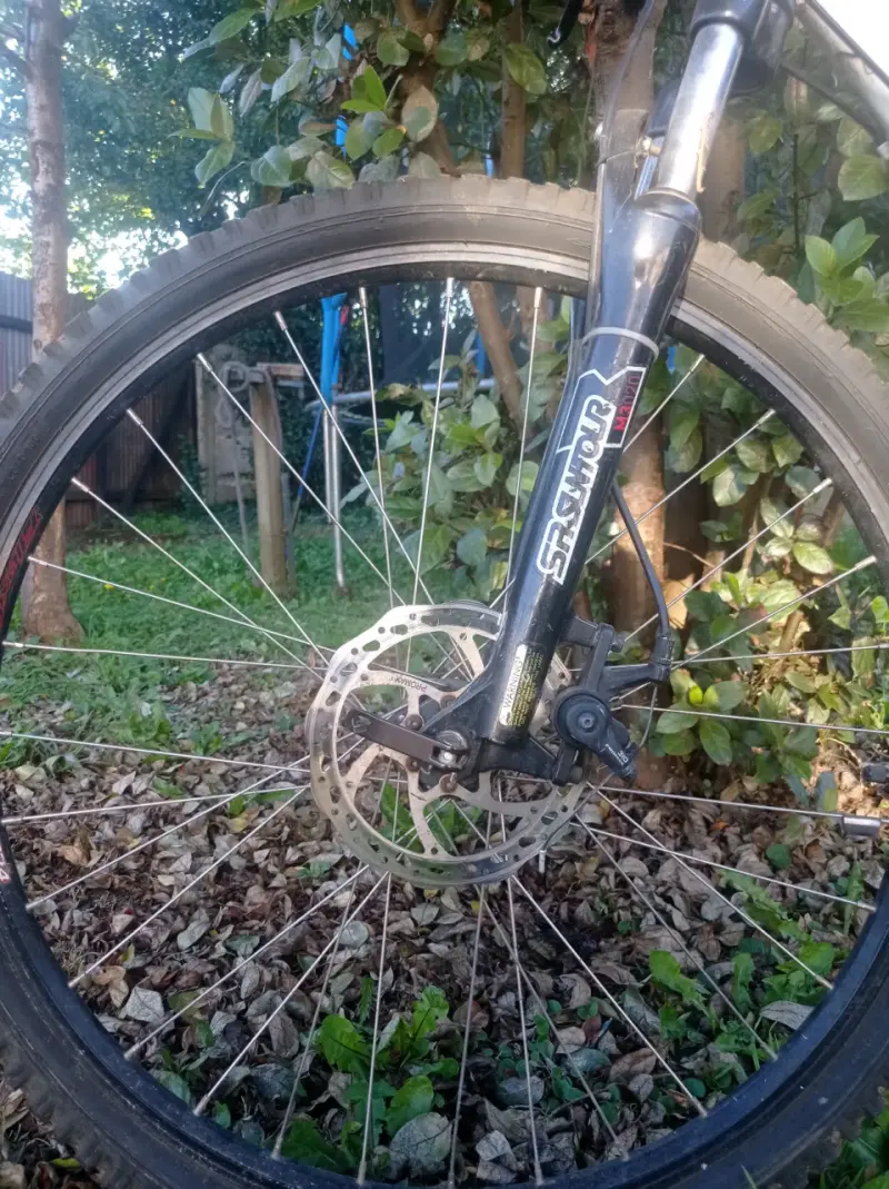 Bicicleta GT montaña blanca - 2