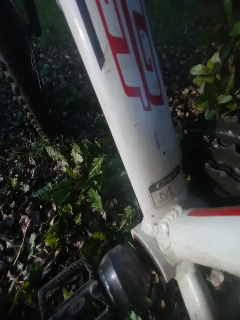Bicicleta GT montaña blanca - 4