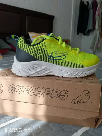 Zapatillas deportivas infantiles amarillas - miniatura 5