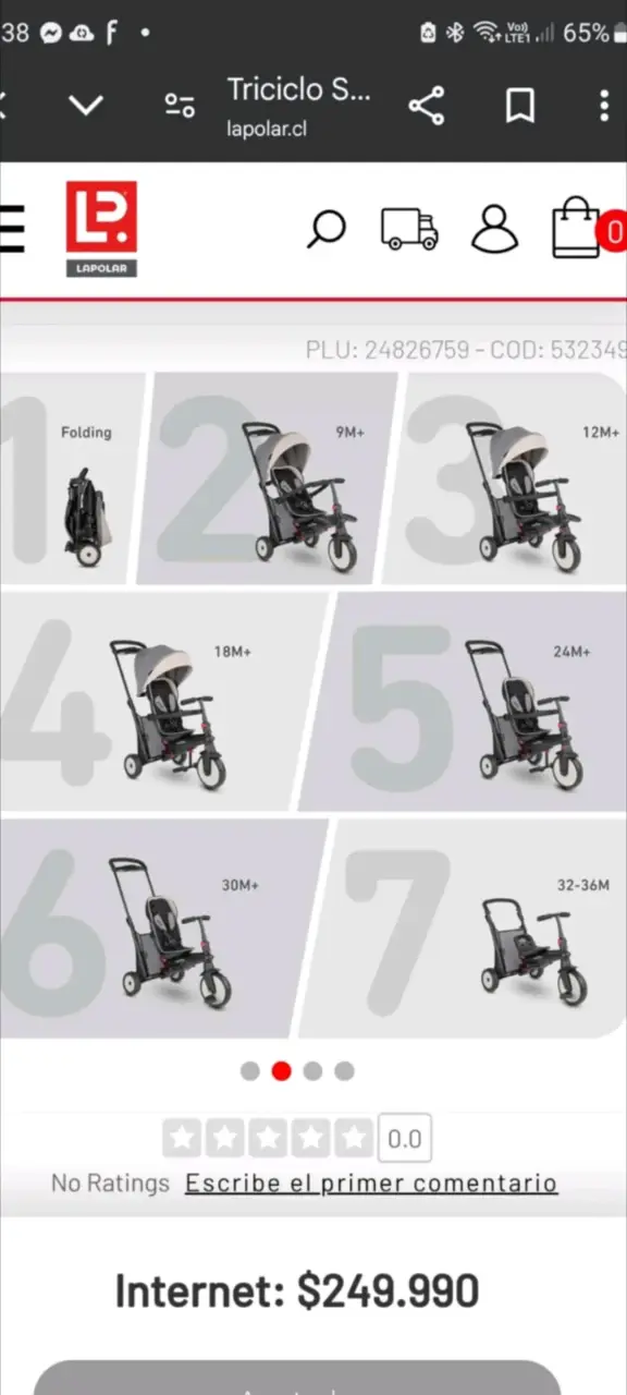 Triciclo para niños smarTrike 5 - 6