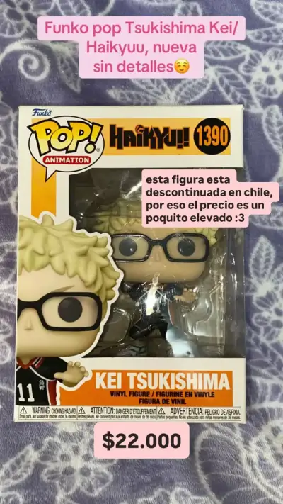 Funko Pop Tsukishima Haikyuu - miniatura 1