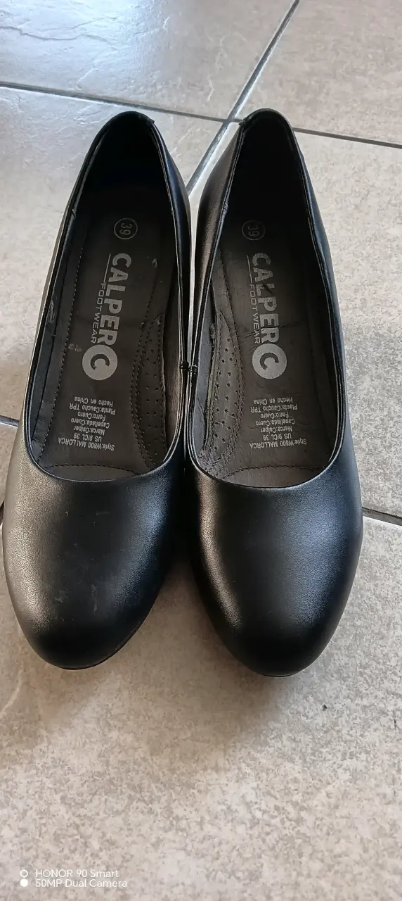 Zapatos negros Calper - 1