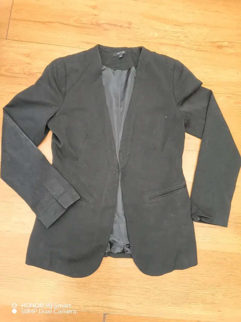Blazer negro formal mujer - 1