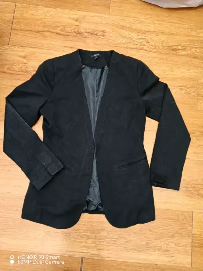 Blazer negro formal mujer - miniatura 2