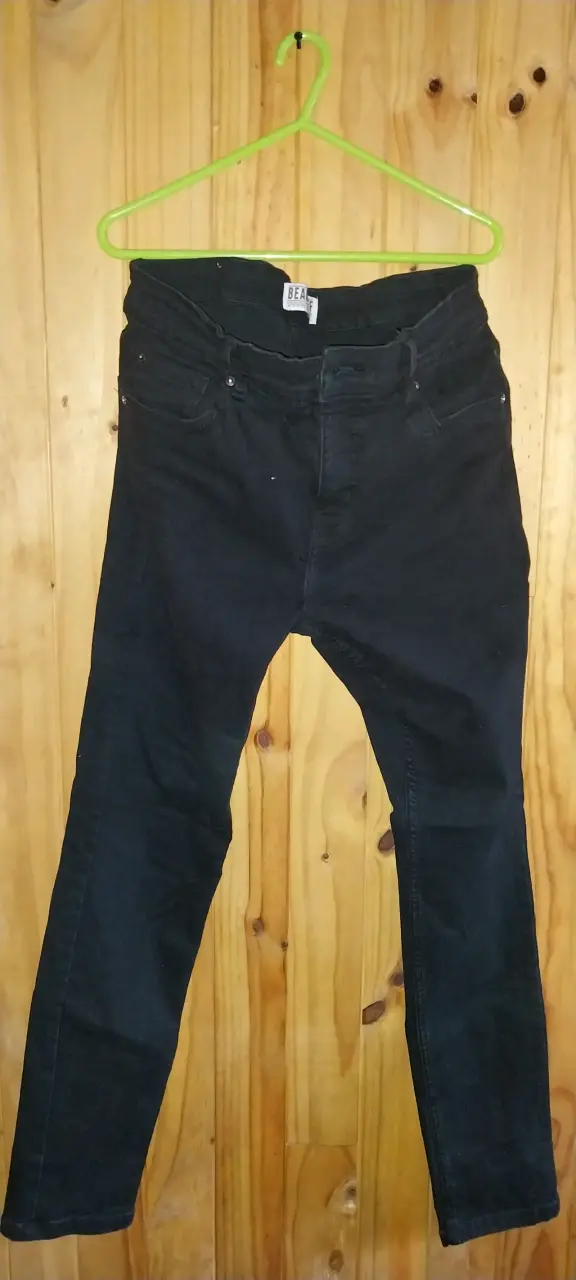 Jeans negro para hombre