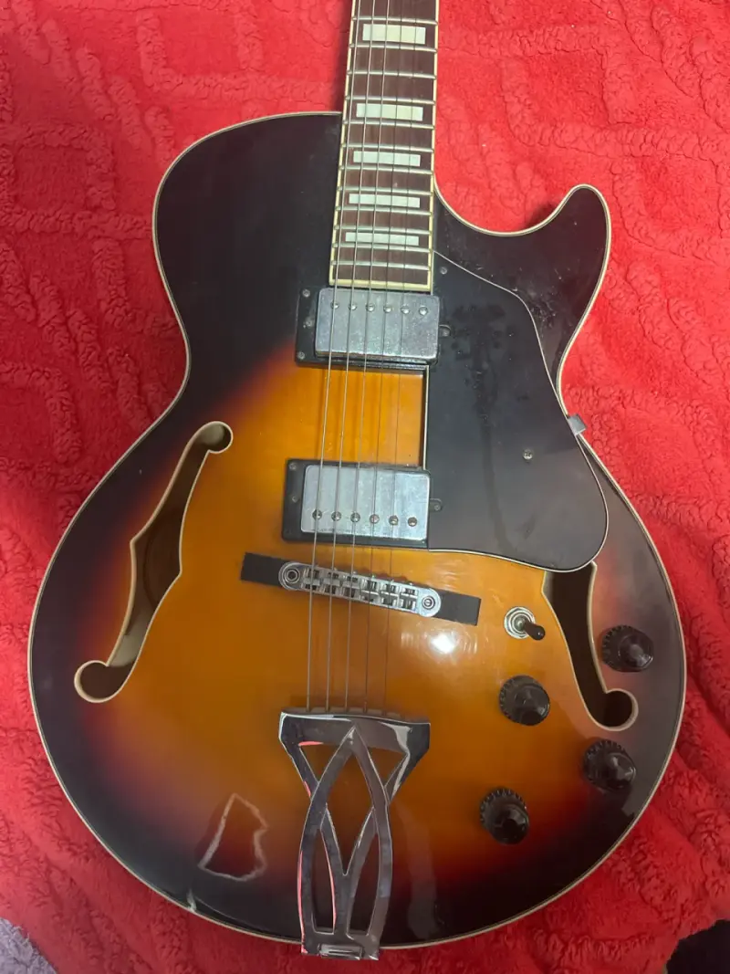 Guitarra eléctrica Ibanez semi-acústica - 5